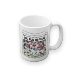 Coffee Mug: Rose Bowl Sports Section Front